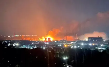کارخانه‌ای در نزدیکی دنیپروپتروفسک پس از حمله شبانه متوقف شد